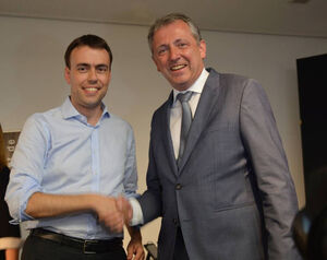 Dr. Nils Schmid (MdL) und Dr. Peter Kurz