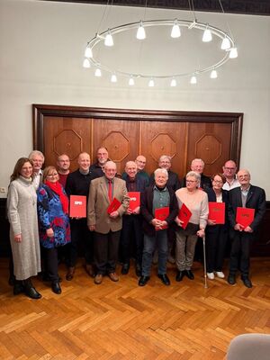 Unsere Jubilare – 25, 40, 50 und 70 Jahre Engagement für Freiheit, Gerechtigkeit und Solidarität.