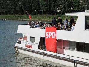 Auf der MS Europa gings von Mannheim nach Worms